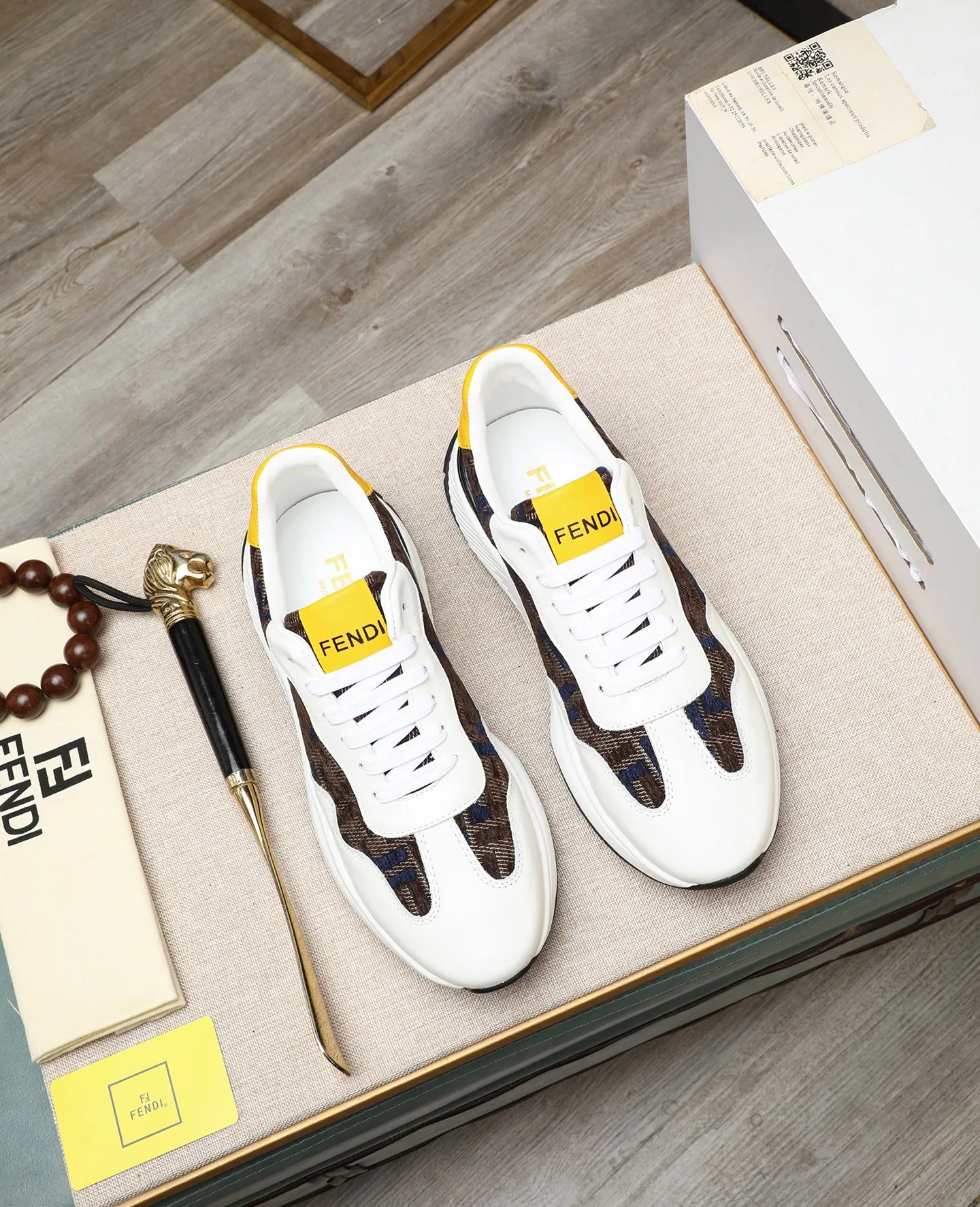 Men's shoes 💰460🕷🕷[FENDI] Fendi fashionable casual men's shoes 🇨🇳Original official website 1:1 model opening, new models are available first 💯Not high-profile but avant-garde, simple About low-key and fashionable, super versatile style 🌿 Made of original cowhide ➕ Pigskin lining 🎋 The version is comfortable on the feet, so rigorous for any small place, and the workmanship is first-class 🍍38-44 Large quantities in stock